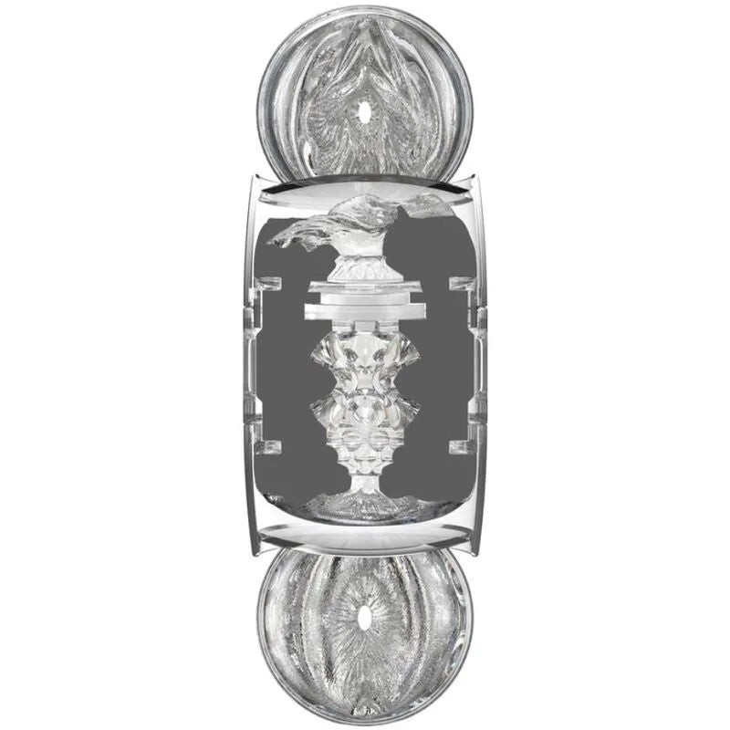 Masturbateur Compact Transparent Pour Couples Et Usage Individuel