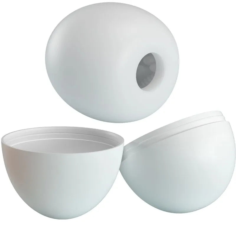 Masturbator Cuir Souple Nervuré Étanche