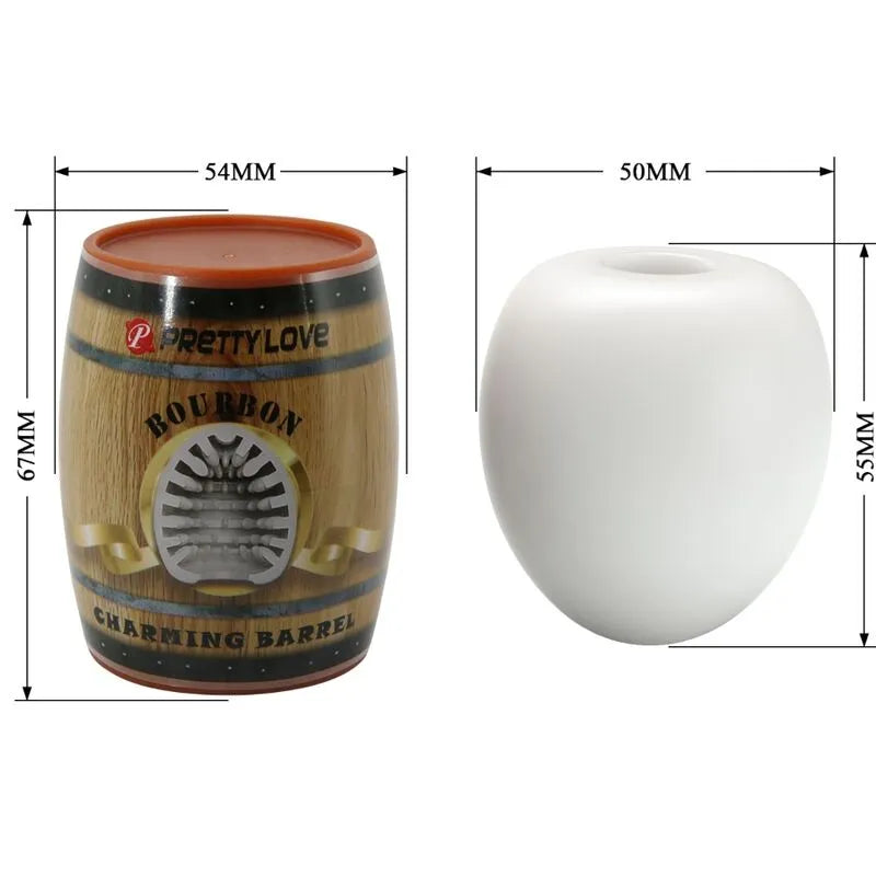 Masturbator Cuir Souple Texture Nervurée