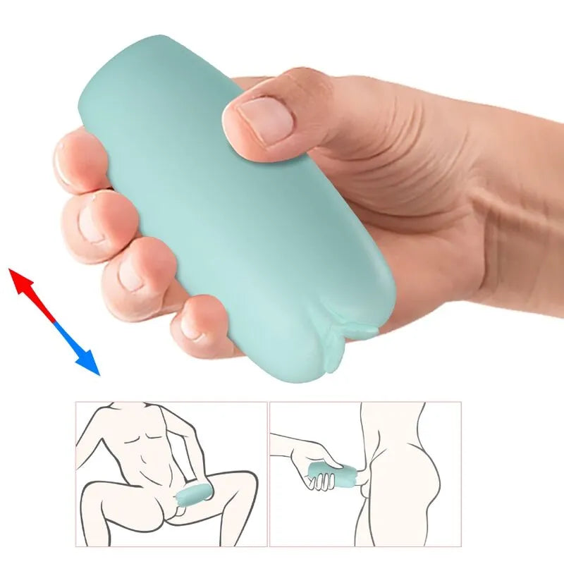 Masturbator Extensible Vert Aqua Pour Homme