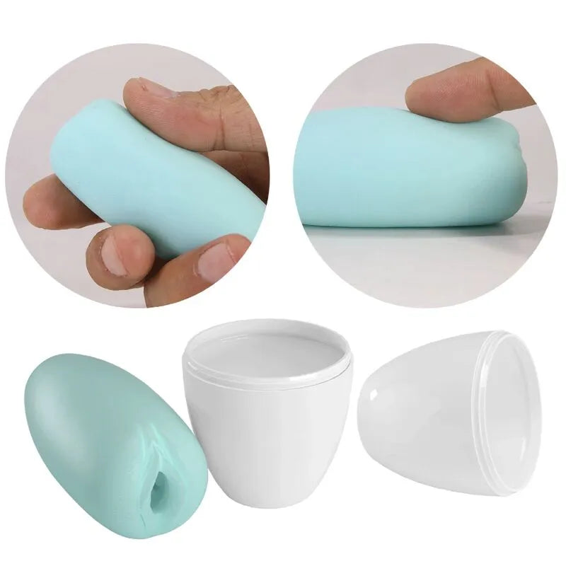 Masturbator Extensible Vert Aqua Pour Homme