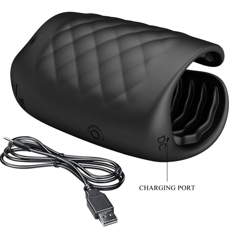 Masturbateur Gland Vibrant Rechargeable Silicone