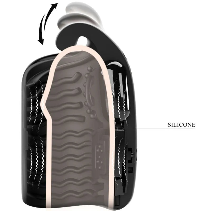 Masturbateur Gland Vibrant Rechargeable Silicone