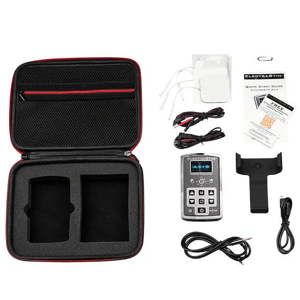 Masturbateur Électrostimulation Double Sortie Axis