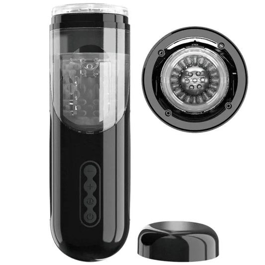 Masturbator Masculin Automatique À Rotation Et Poussée