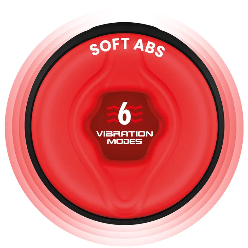 Masturbateur Masculin Silicone Noir Chauffant Premium