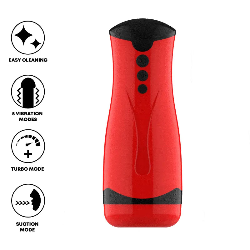 Masturbateur Masculin Silicone prévisionnel Rechargeable
