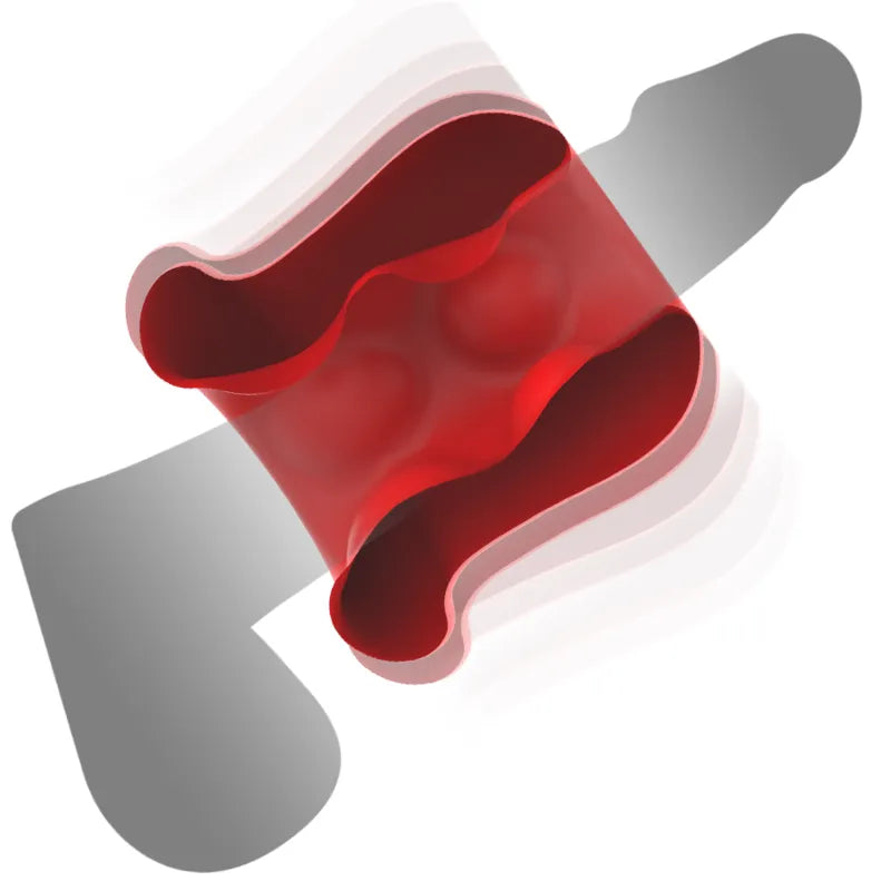 Masturbateur Silicone Étanche Vibrations Puissantes