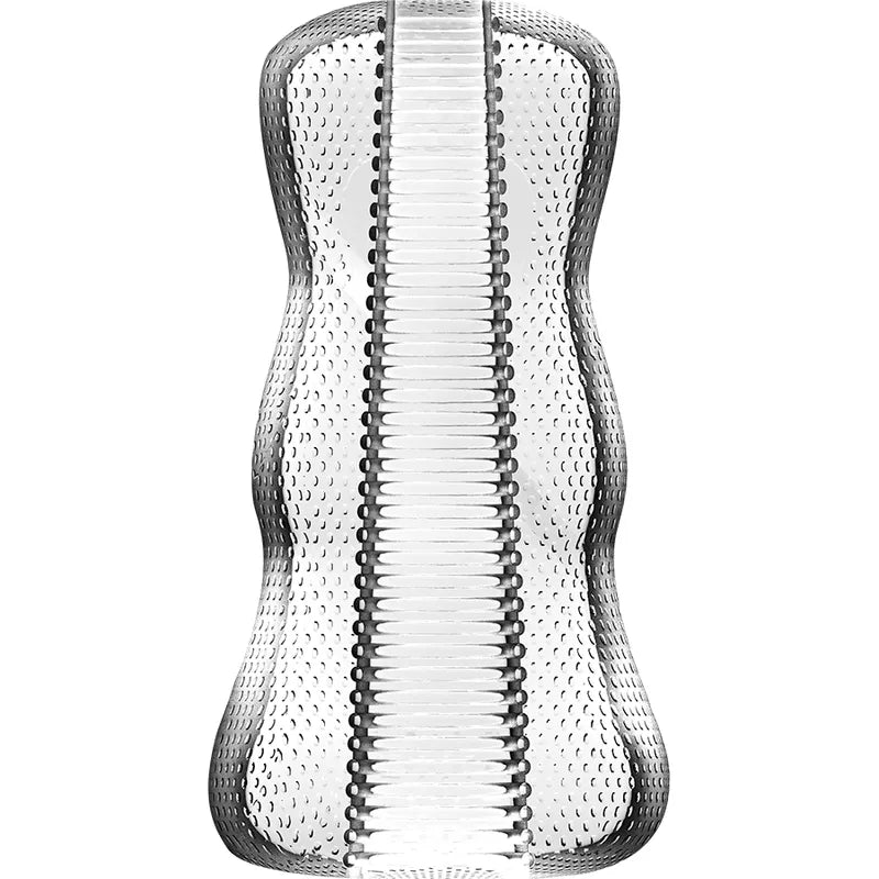 Masturbateur Transparent Tensek Avec Embouts D'Aspiration