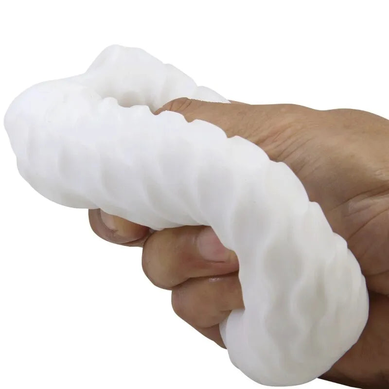 Masturbateur Œuf Extensible Texturé Sans Phtalate
