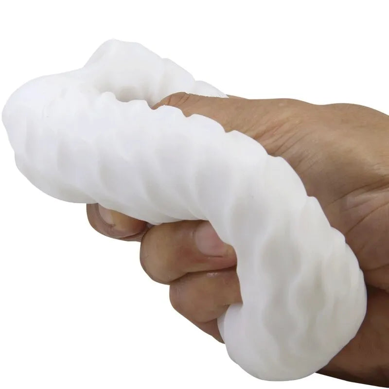 Masturbateur Œuf Ultra-Texturé Extensible Sans Phtalate