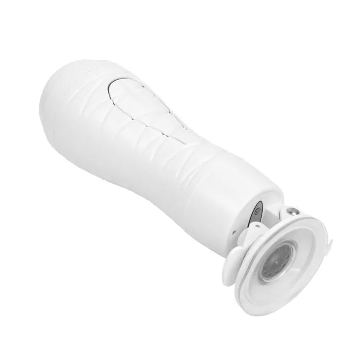 Masturbateur Vibrant Mains Libres Flora White