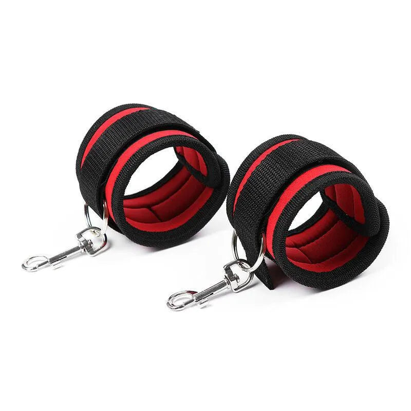 Menottes Ajustables En Nylon Pour Fétichisme