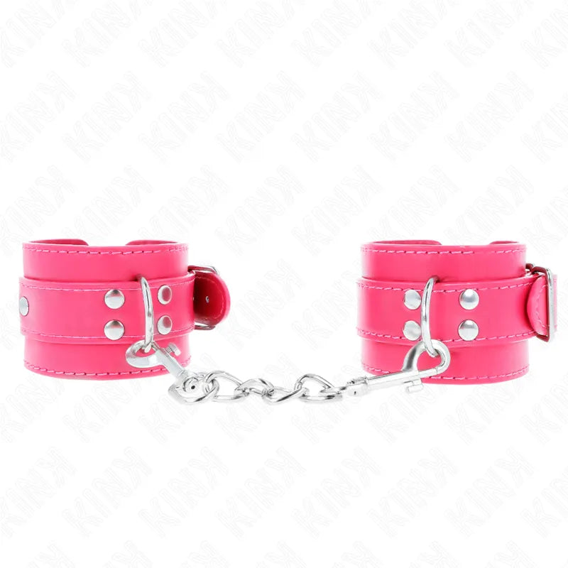 Menottes Bdsm Cuir Véritable Confort Et Style