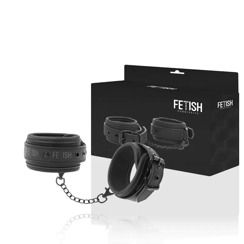 Menottes BDSM Cuir Vegan Sans Nickel Réglables Confort Maximal