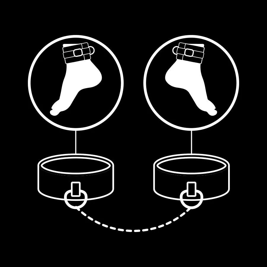 Menottes BDSM Cuir Vegan Sans Nickel Réglables Confort Maximal