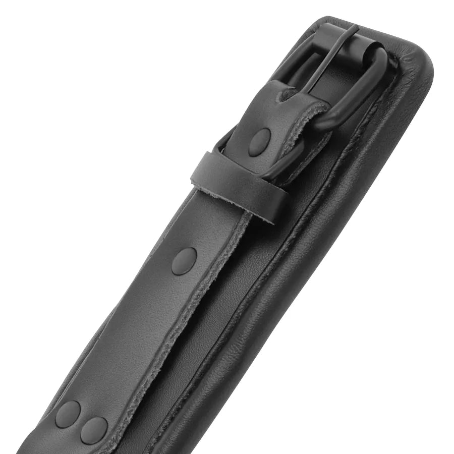 Menottes Cuir Noir Réglables Fétiche Bdsm