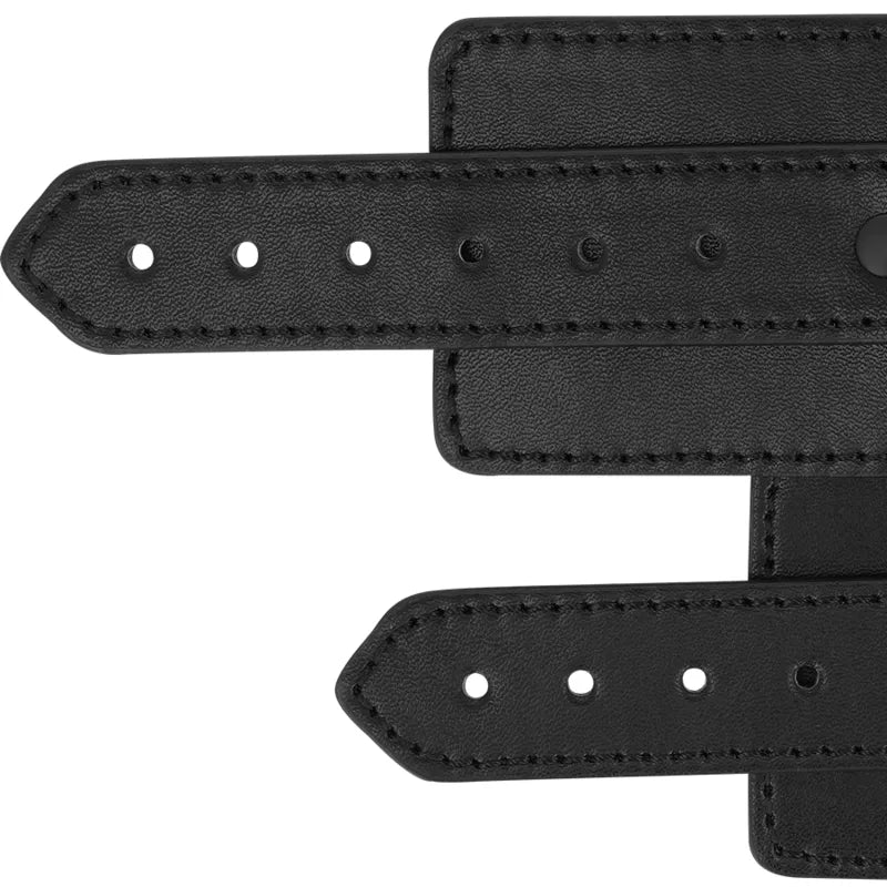 Menottes Cuir Vegan Intensiver Fetisch Bdsm