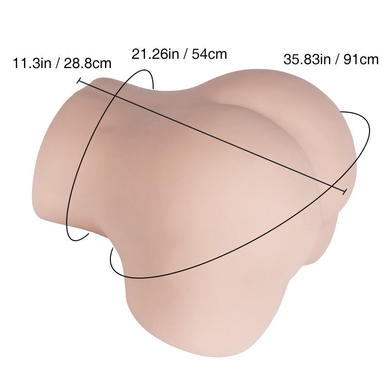 EU In Stock 19.2LB Jiggly Ass Removable Vagina Sex doll – Mia Fair