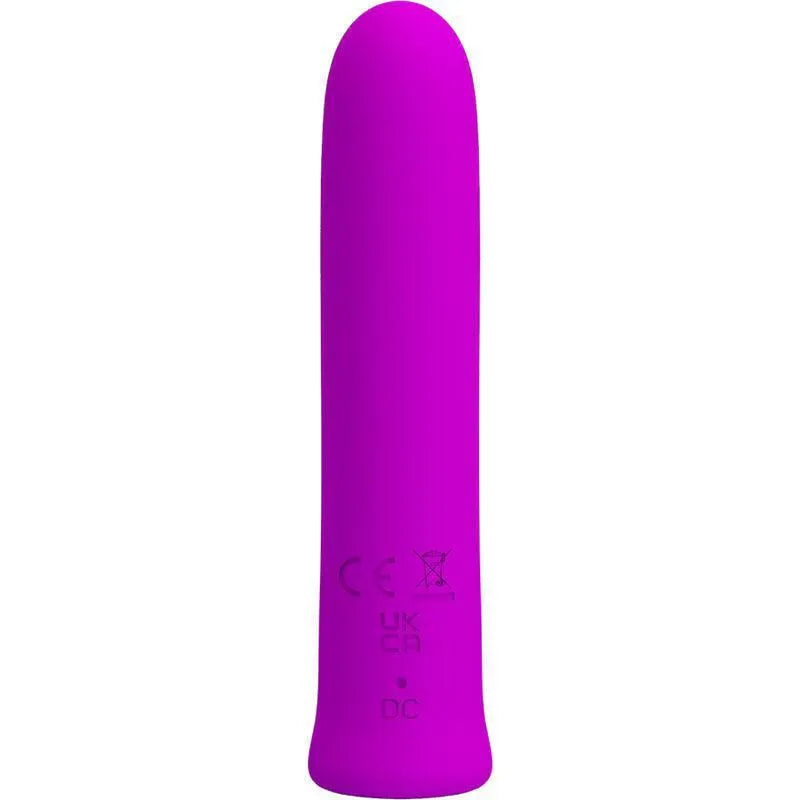 Mini Vibromasseur Silicone Violet Rechargeable