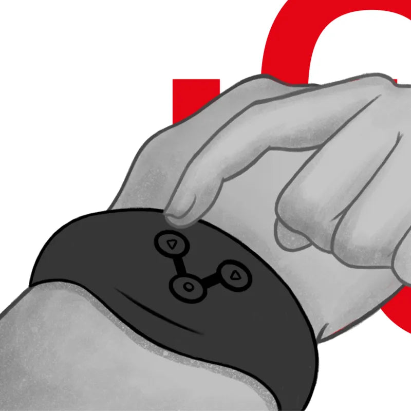 Montre Connectée Sexuelle Silicone Étanche