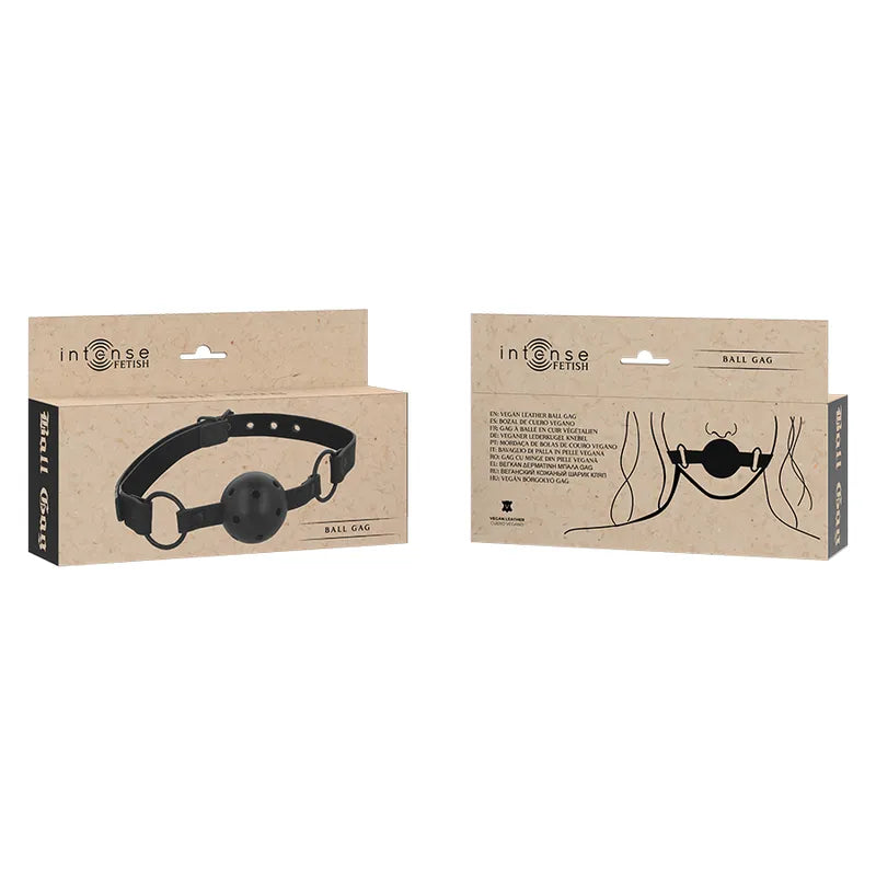 Muselière En Cuir Végétalien Pour Chien