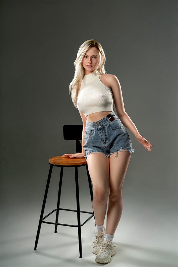 175cm/5ft9 E-Cup Super Real Silicone Sex Doll - GE98_1 Fair