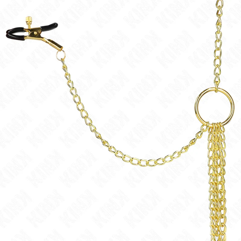 Pinces À Tétons Bdsm Ajustables En Métal