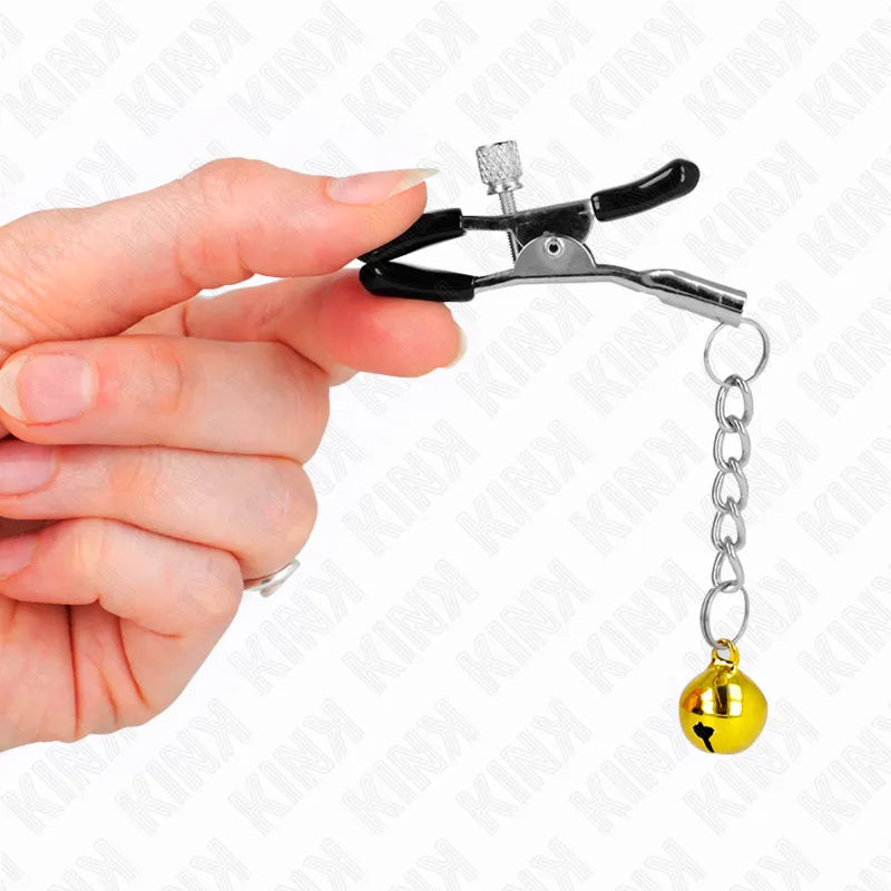 Pinces À Tétons Bdsm Ajustables En Métal Durable