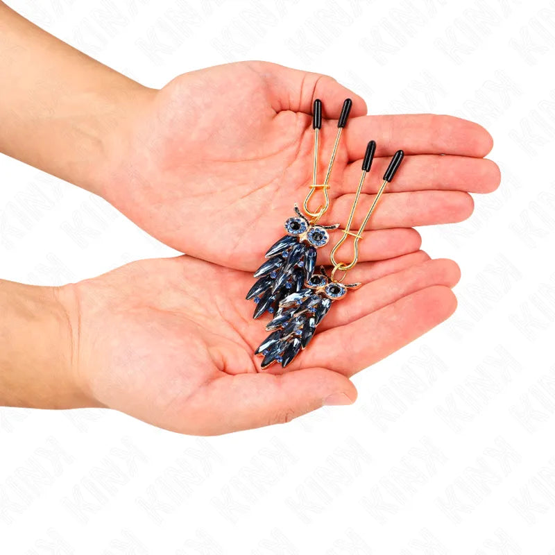 Pinces À Tétons Bdsm En Métal Ajustables