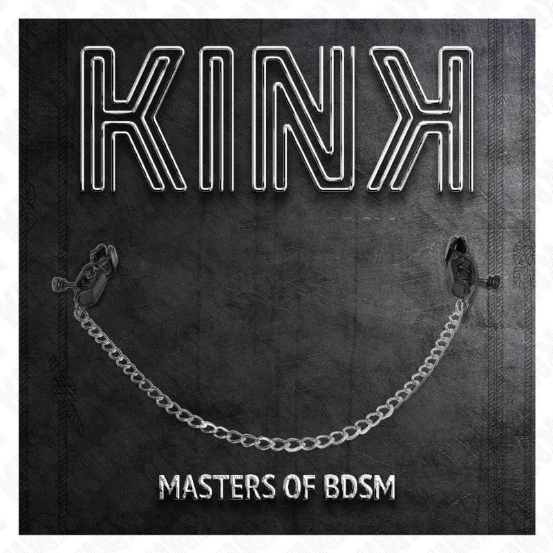 Pinces À Tétons Bdsm En Métal Ajustables