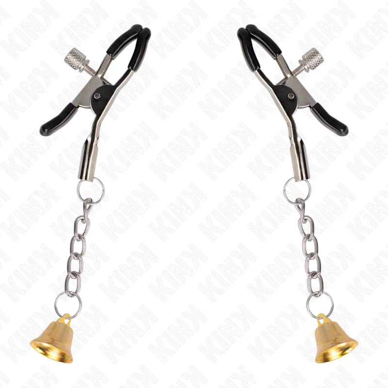 Pinces À Tétons Bdsm En Métal Ajustables