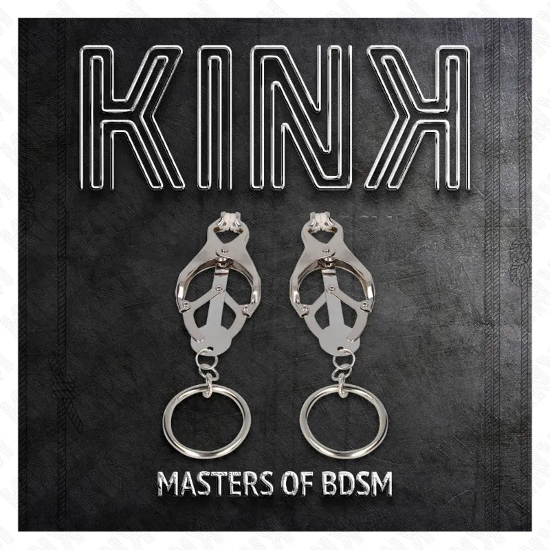 Pinces À Tétons Bdsm En Métal Réglables