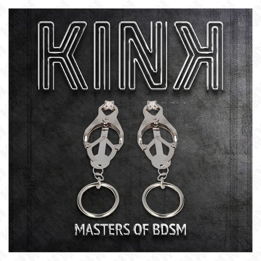 Pinces À Tétons Bdsm En Métal Réglables