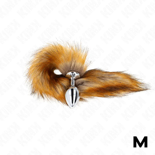 Plug Anal Avec Queue Synthétique Colorée