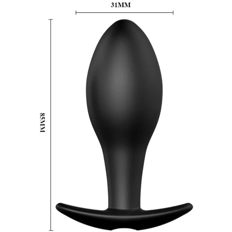 Plug Anal En Silicone Avec Vibrations Réglables