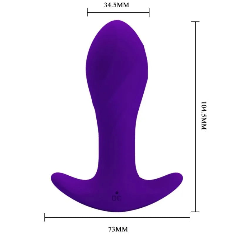 Plug Anal En Silicone Flexible Avec Vibrations Puissantes