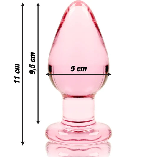 Plug Anal En Verre Borosilicate Luxe