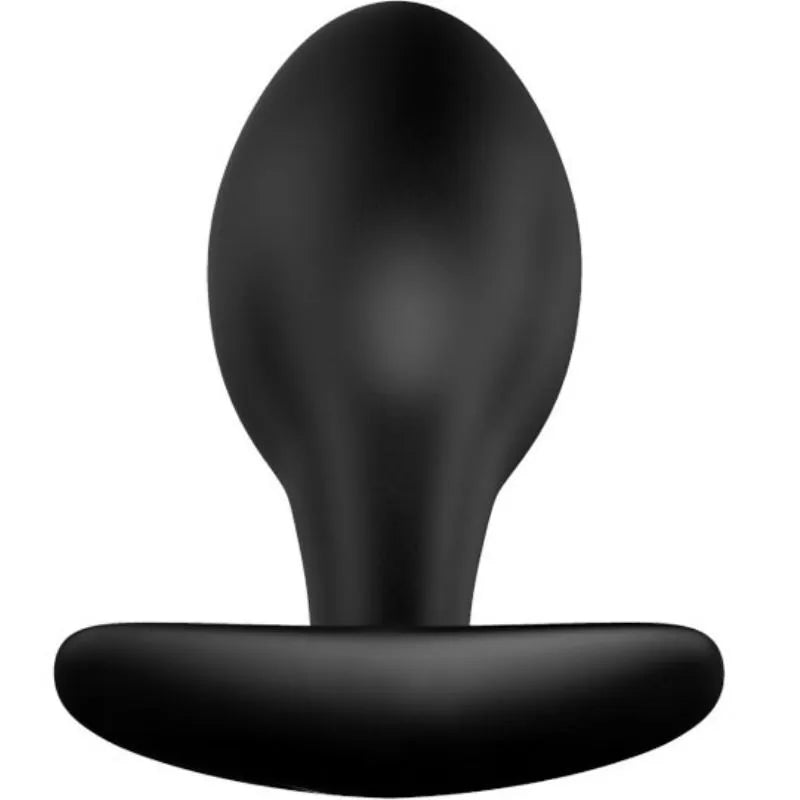 Plug Anal Ergonomique En Silicone Noir