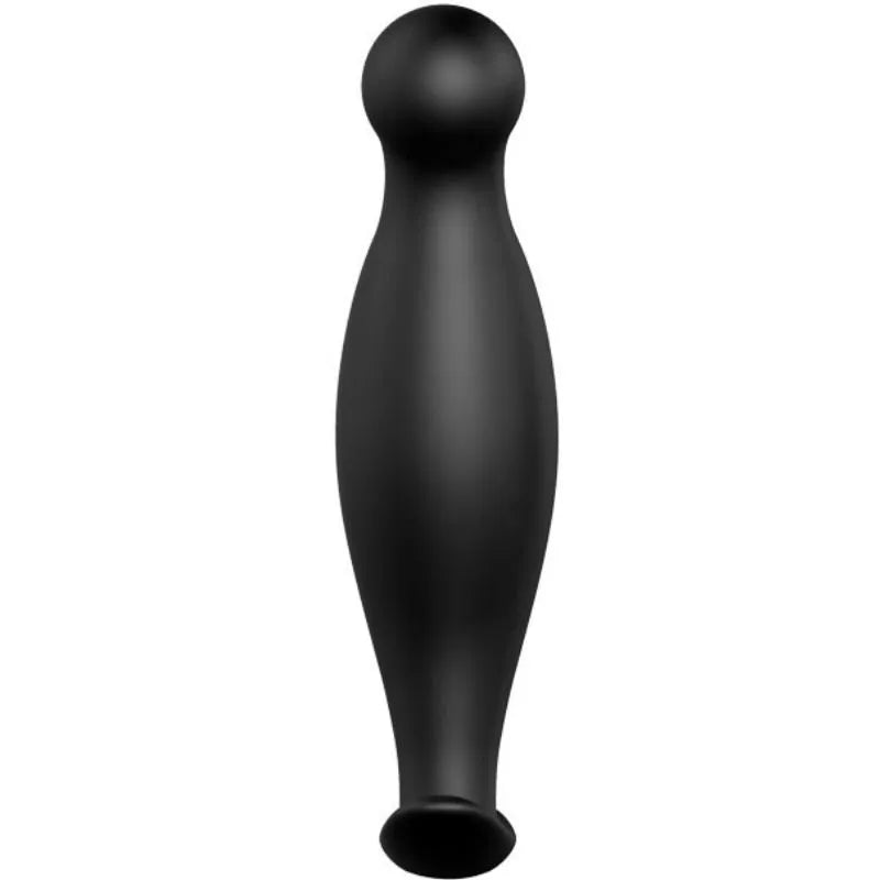 Plug Anal Ergonomique En Silicone Noir