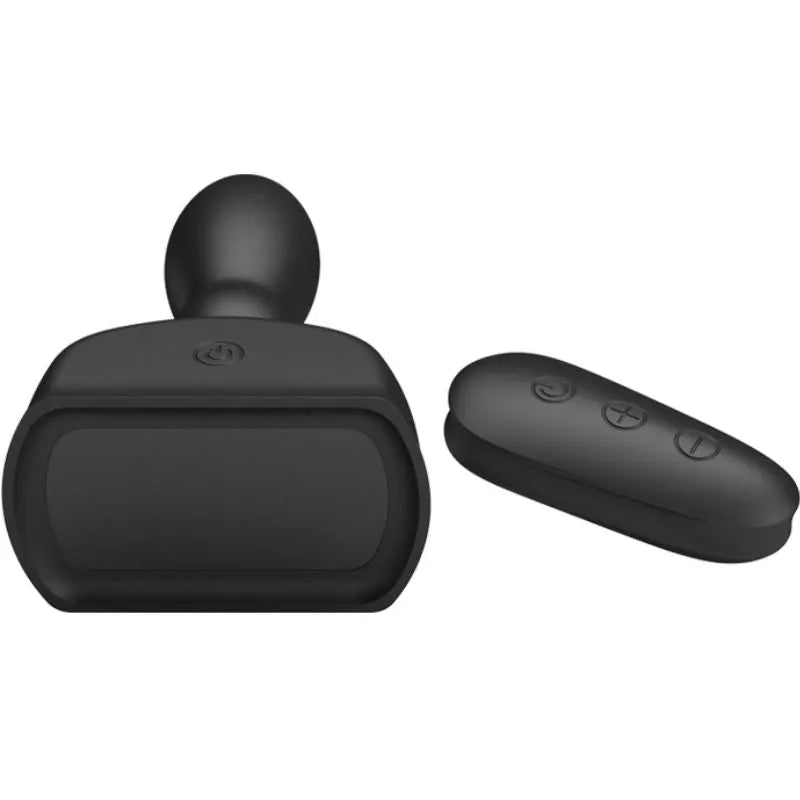 Aufblasbarer Analplug aus vibrierendem Silikon, wiederaufladbar