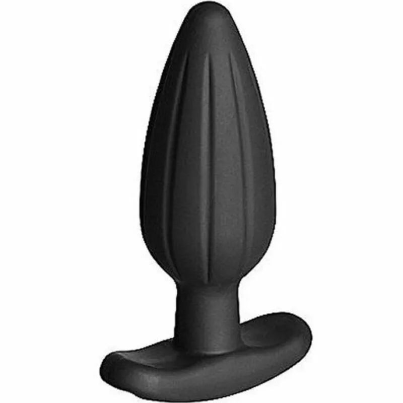 Plug Anal Électro Silicone Noir Pour Stimulation Avancée