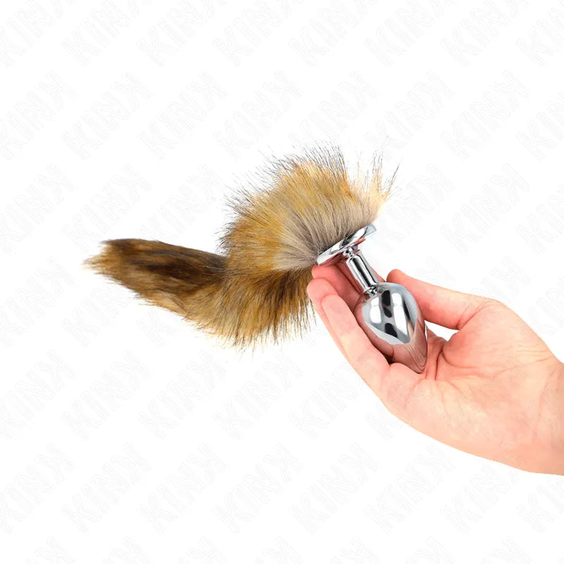 Plug Anal Queue Synthétique Silicone Vibrant