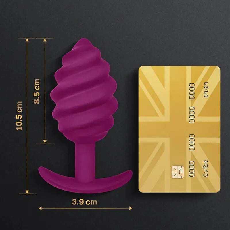 Plug Anal Rotatif Silikon Hypoallergénique