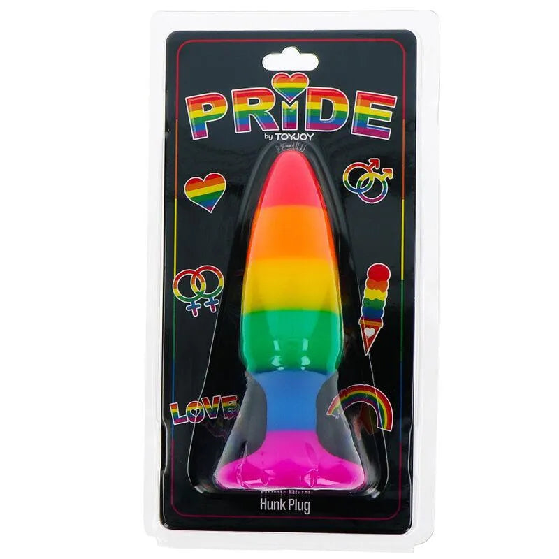 Plug Anal Silicone Arc-En-Ciel Pride