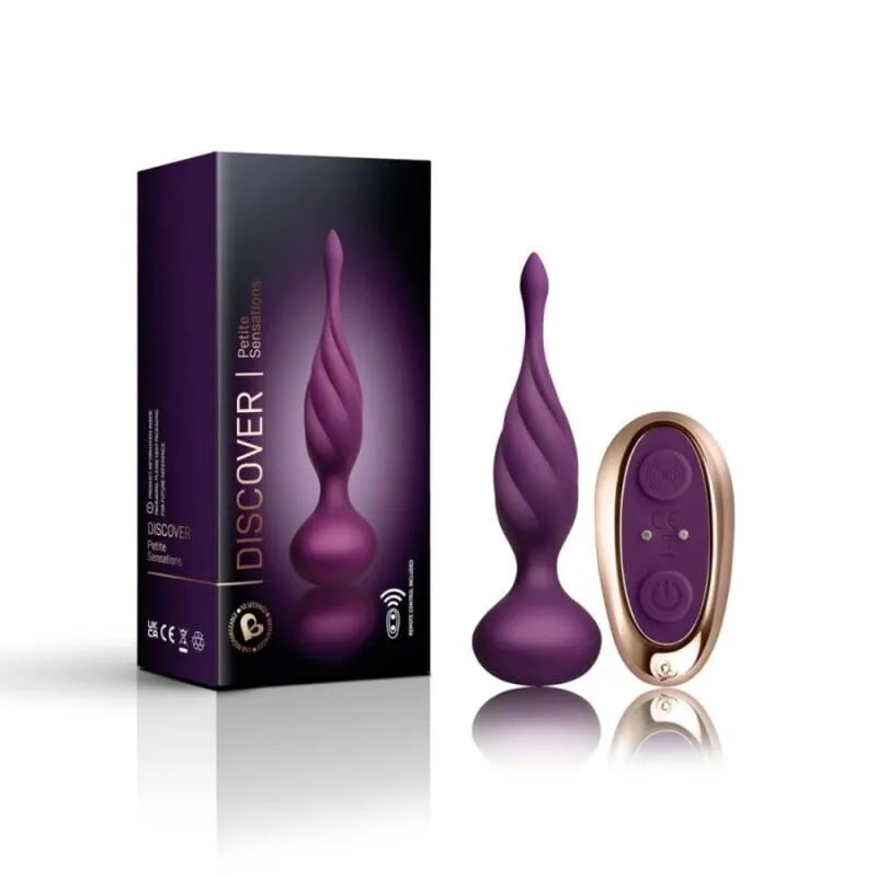 Plug Anal Silicone Télécommandé Étanche