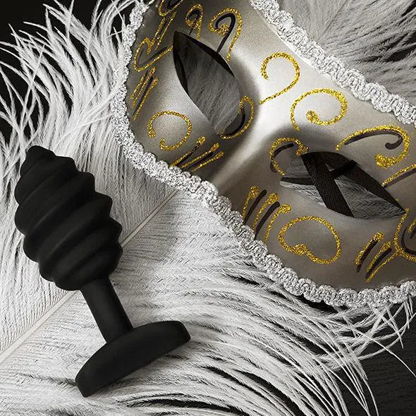 Plug Anal Torsadé Silicone Hypoallergénique