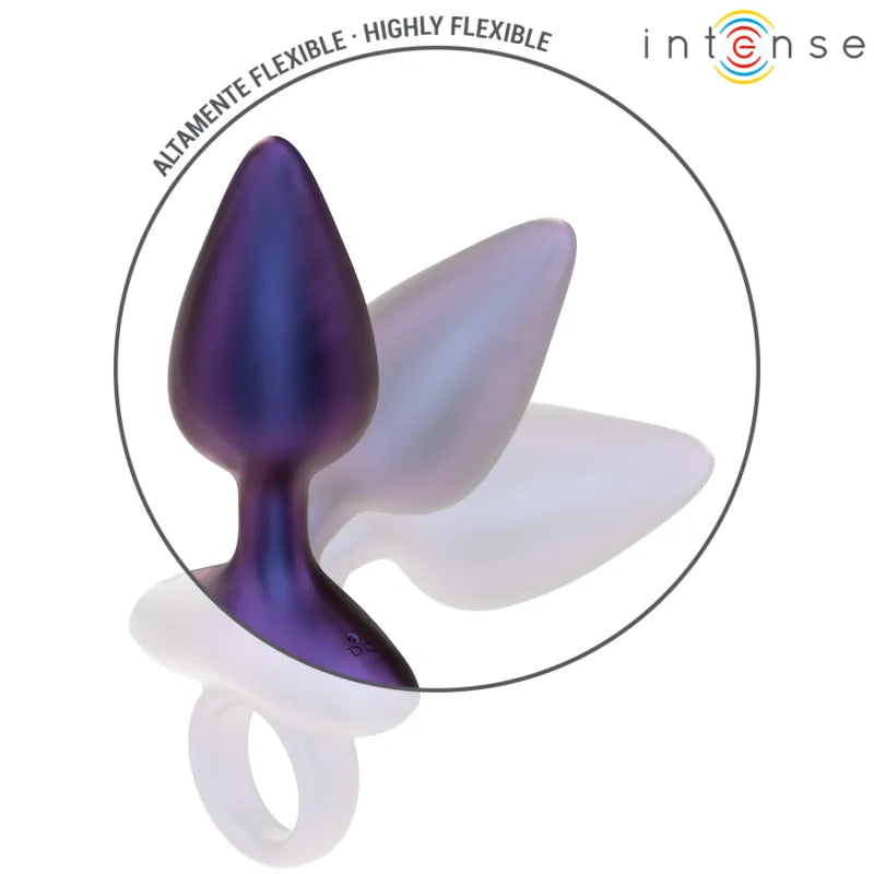 Plug Anal Vibrant En Silicone Avec Télécommande