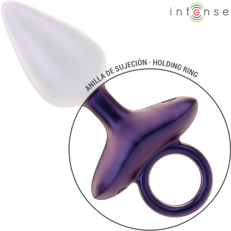 Plug Anal Vibrant En Silicone Avec Télécommande