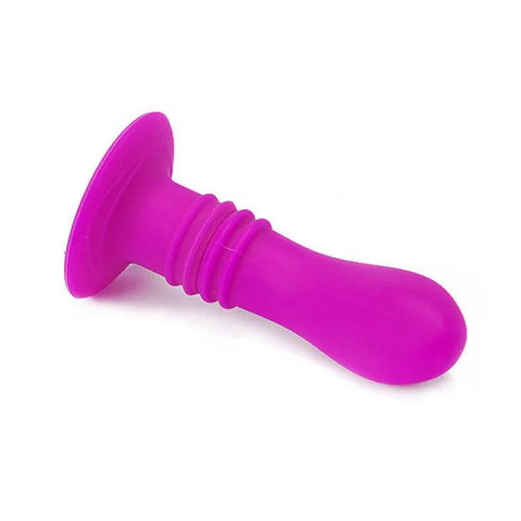 Plug Anal Vibrant En Silicone Étanche